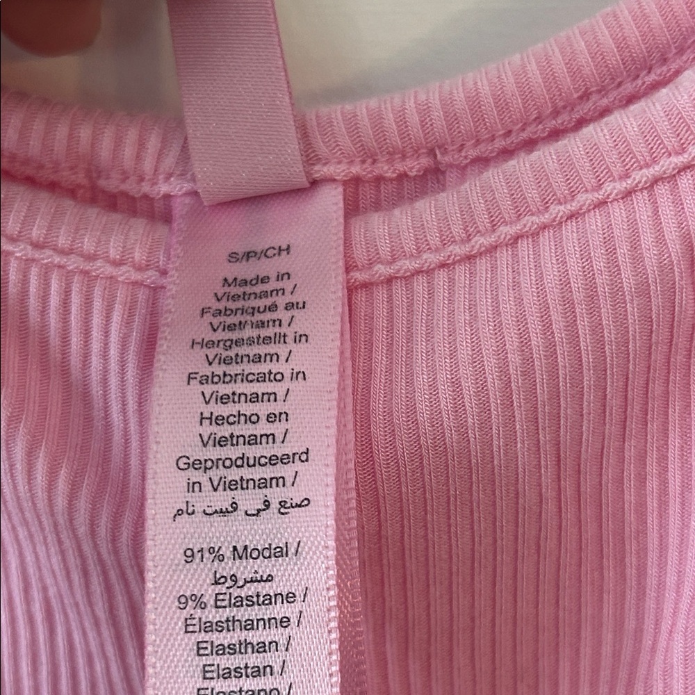 SKIMS Bubble Gum Pink Women's Soft Lounge Long Slip Dress Small - Picture 8 of 9